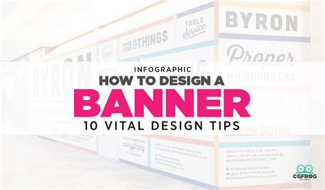 How to Design Banner for Print: 10 Vital Design Tips with Guide | CGfrog