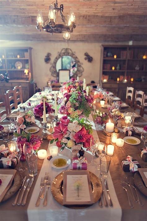 10 Ways to Throw an Incredible Dinner Party Reception | Beautiful table ...