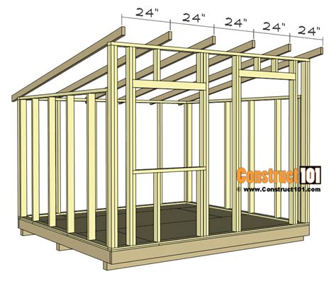 Building A Lean-To Storage Shed - Home Storage Solutions