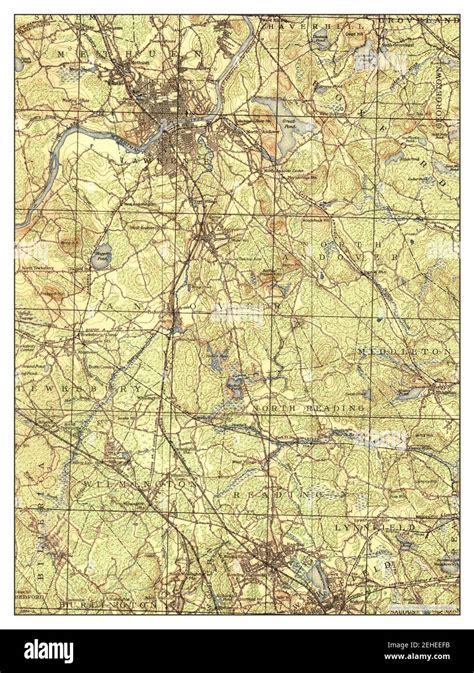 Lawrence, Massachusetts, map 1918, 1:62500, United States of America by ...