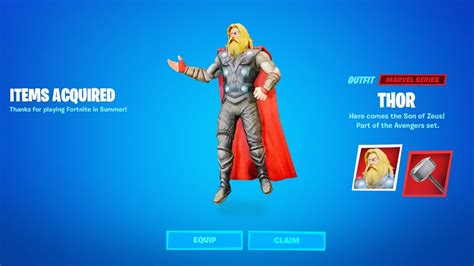 Fortnite x Thor in Chapter 3 Season 3: New theory in the community