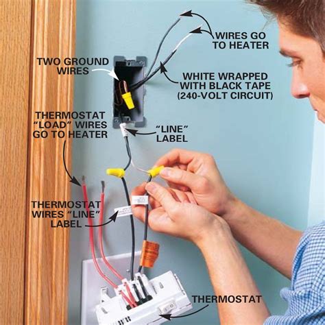 Alexia Cole: Wiring Diagram For Thermostat For Electric Baseboard ...