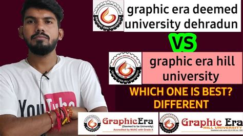 Graphic era Deemed VS Graphic era hill university dehradun / different ...