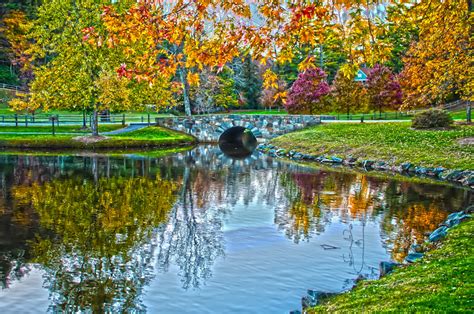 Autumn Lake Reflections Free Stock Photo - Public Domain Pictures