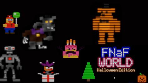 FREDDY CONTRA TODOS! - FNAF WORLD Halloween Edition (Troll Edition ...