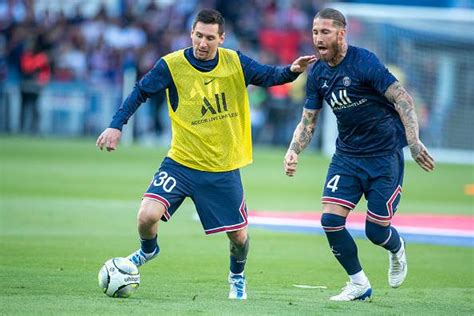 Watch: Lionel Messi Unhappy With Sergio Ramos Tackle In Training ...