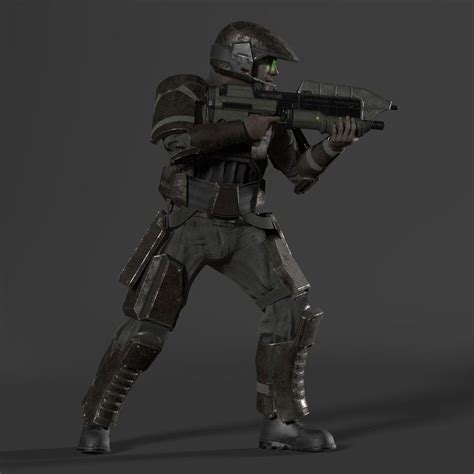 ArtStation - Halo Combat Evolved Armored Marine (HD), Abimael Salazar ...