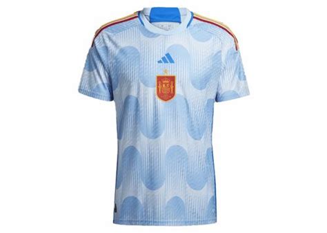 adidas Spain 2022 Authentic Away Jersey 'Glow Blue' - HE2024 | Solesense