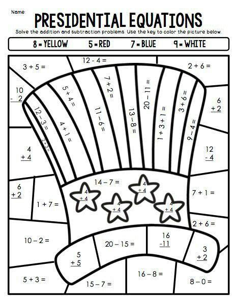 Preschool Worksheet On Presidents - The Latest Update