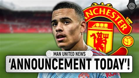 Reports: Greenwood Decision 'Today' | Man United News - YouTube