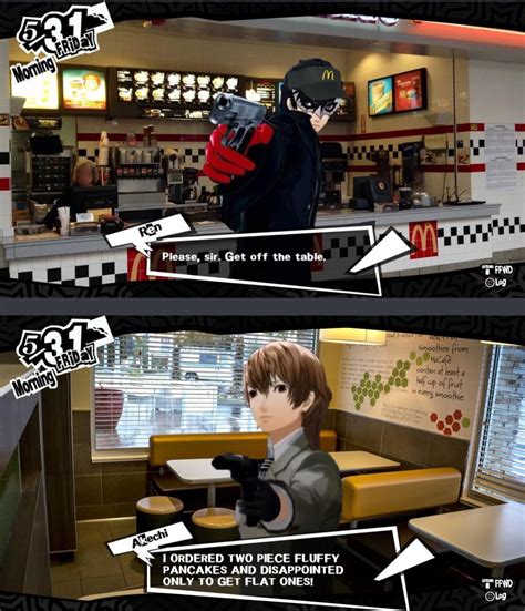 Pin by 2 ni2 on Akechi the pancake king | Persona 5, Persona 5 memes ...