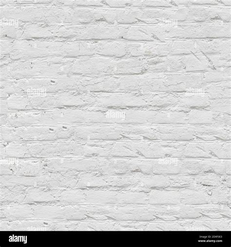 White brick wall seamless background - texture pattern for continuous ...