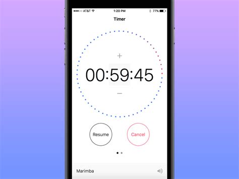 Timer App by TJ Weigel on Dribbble