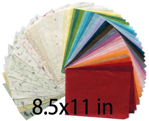 MulberryPaperStock 65 Hand Made Tissue Mulberry Paper Sheets Natural ...