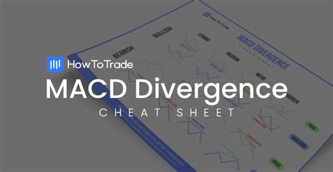 MACD Divergence Cheat Sheet [FREE Download] - HowToTrade