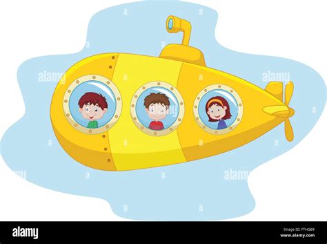 Cartoon yellow submarine Stock Vector Image & Art - Alamy