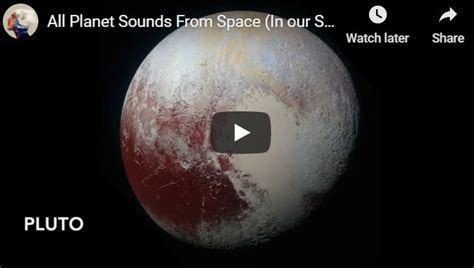 All Planet Sounds From Space (In our Solar System) | Planets, All ...