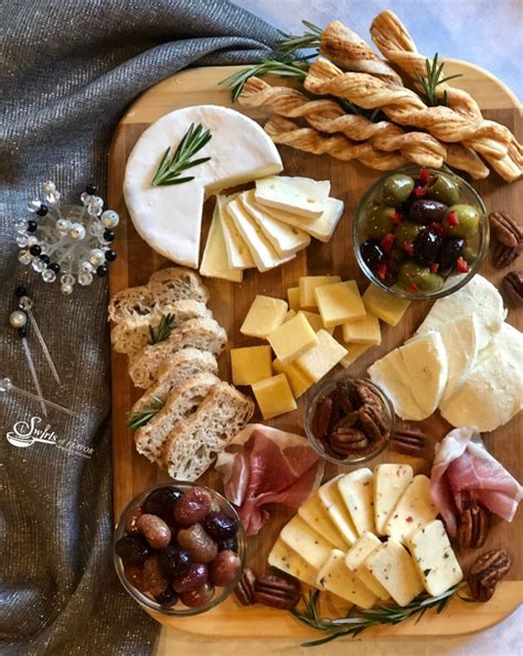 Holiday Cheese Charcuterie Board - Swirls of Flavor