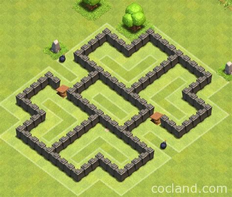 Clockwork: Farming Base Layout for TH5 | Clash of Clans Land