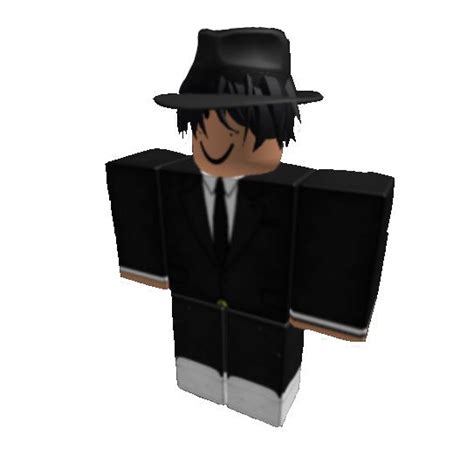 a person wearing a black suit and hat with an open box in front of him