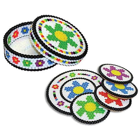 Flower Coaster Set - Perler.com