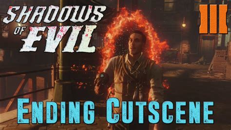 Shadows Of Evil: Easter Egg Ending Cutscene - YouTube