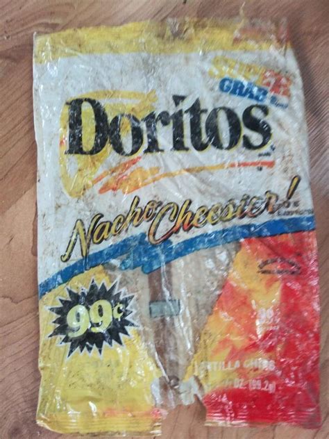 This Doritos bag from 1995 that I just dug up : r/mildlyinteresting