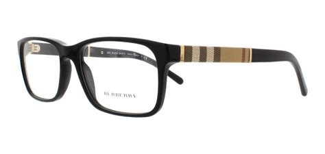 BURBERRY Eyeglasses BE2162 3001 Black 55MM - Walmart.com