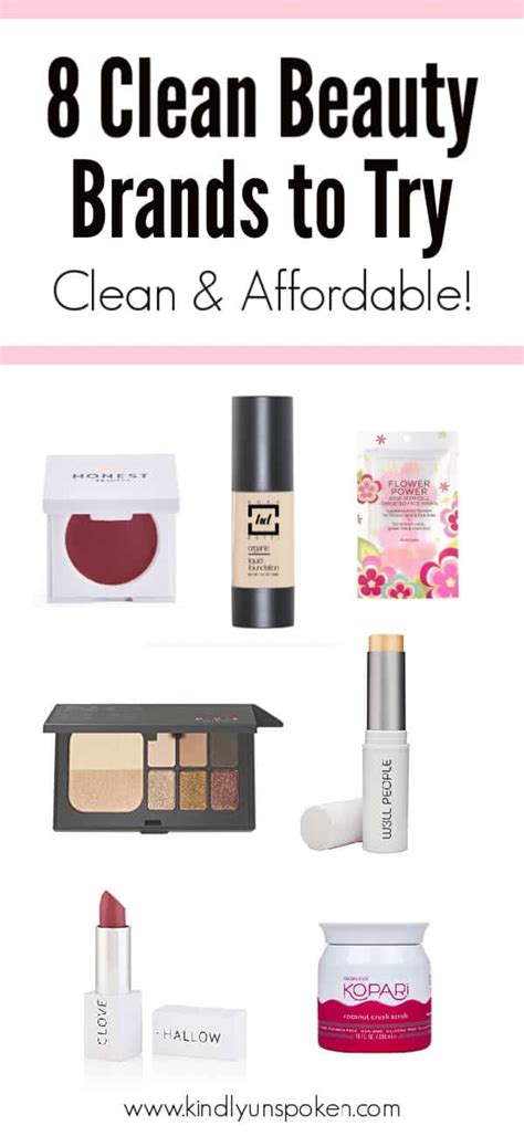 8 Affordable Clean Beauty Brands to Try - Kindly Unspoken