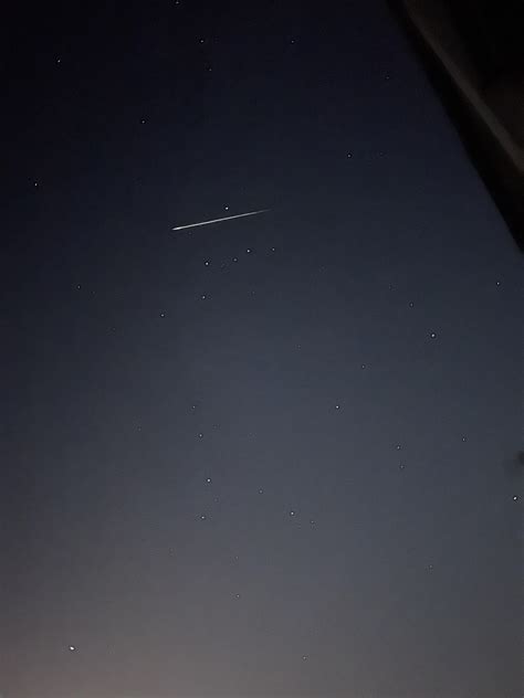 Accidentally captured a shooting star on my phone camera : r/spaceporn