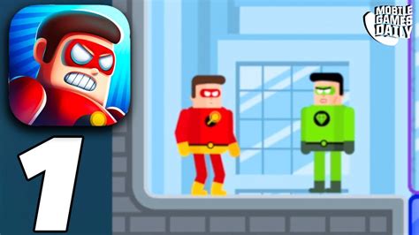 THE SUPERHERO LEAGUE - Gameplay Walkthrough Part 1 (iOS, Android) - YouTube