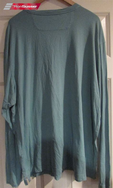 Tommy Bahama Long Sleeve Tee Shirt Size 2XL Light Blue – RonSusser.com