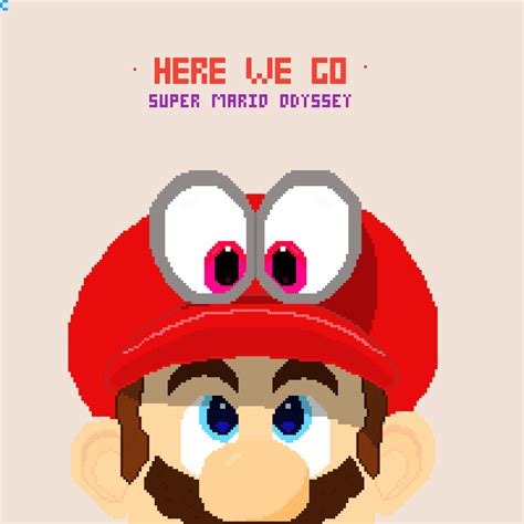 Pixilart - Super mario odyssey by CloudsUmbra