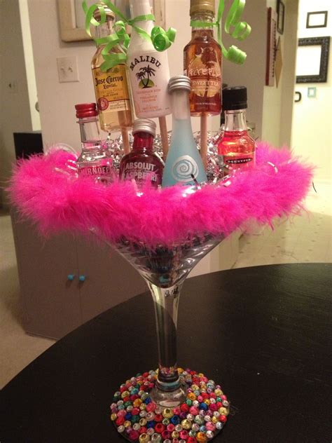 21st birthday party glass | Birthday party 21, Liquor gifts, 21st birthday