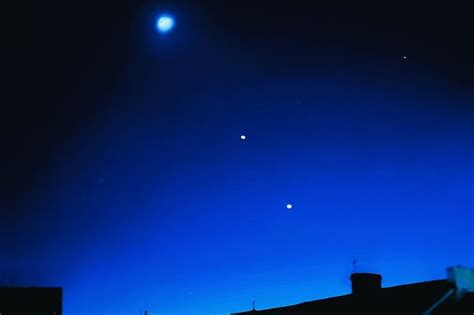 Moon aligns with Jupiter and Venus to delight sky watchers from UK to ...