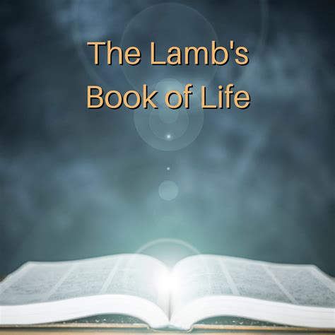 The Lamb's Book of Life - HoldToHope