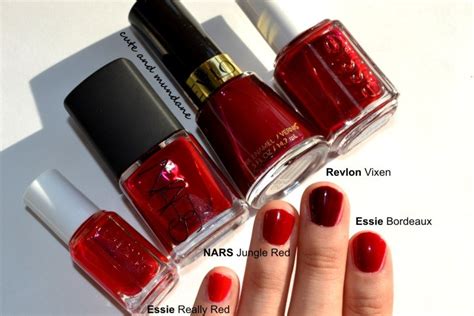 Cute and Mundane: NARS Jungle Red nail polish review