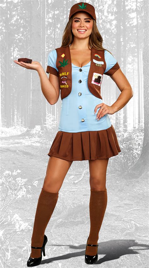 Half-Baked Scout Costume, Sexy Girl Scout Costume- Yandy.com