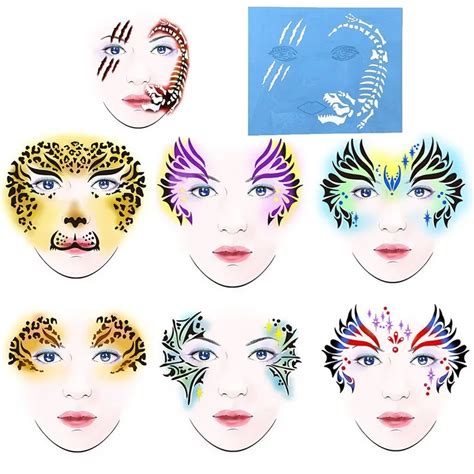 42+ Printable Face Painting Stencils Pictures - Club