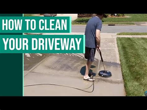 PRESSURE WASHING TIPS | How to Clean Your Driveway and Restore Concrete ...