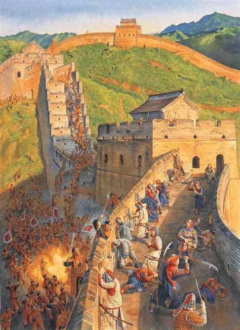 Great wall of china, Ancient warfare, History