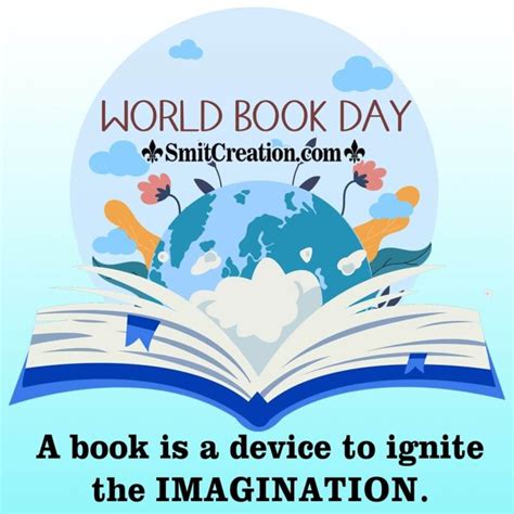 World Book Day Quote - SmitCreation.com