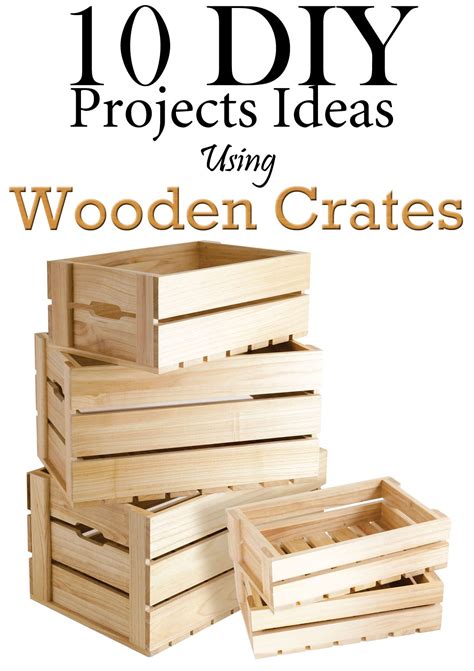 20+ Diy Wooden Crate Ideas – HomeDecorish