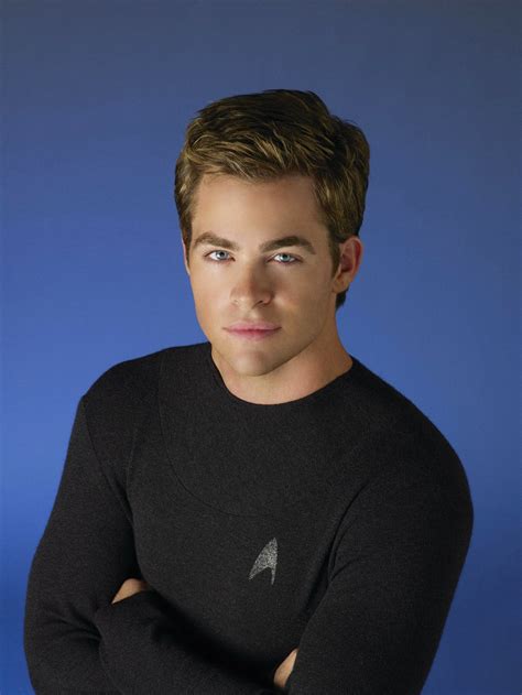 And of course, Chris Pine as Captain James Tiberius Kirk ~ Star Trek ...