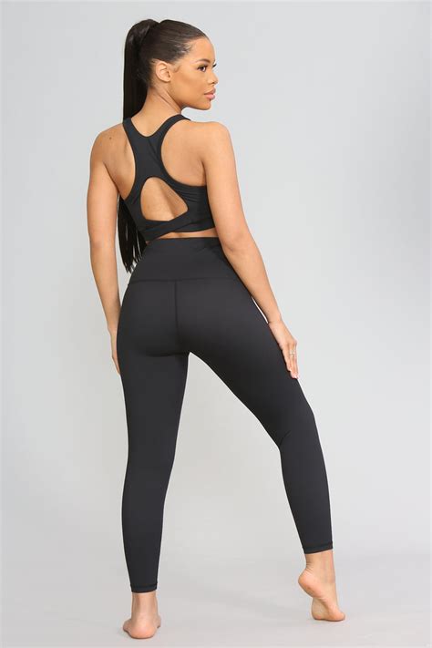 Sculpt Activewear | Original High Waisted Leggings Black