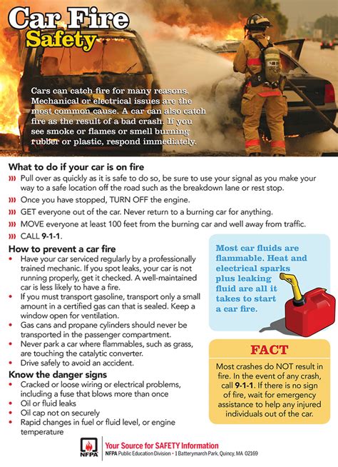 Car Fire Safety