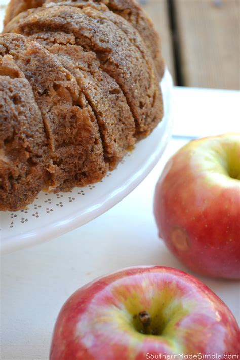 Fresh Apple & Brown Sugar Cake - Southern Made Simple