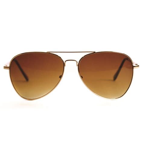 Dozen Aviator Gold Frame/Black Lens Sunglasses D1112