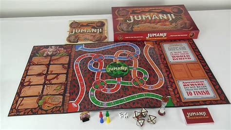 The Jumanji Board Game Unboxing Video - YouTube