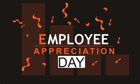 Employee Appreciation Day. Template for background, banner, card ...